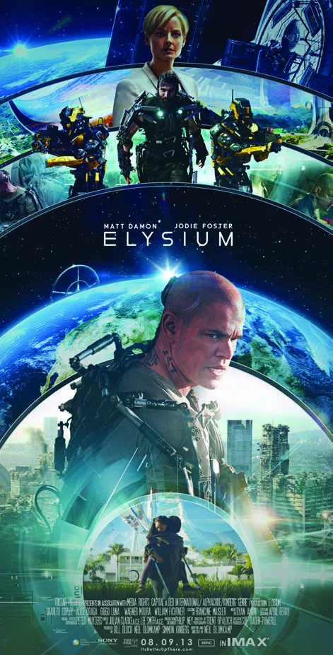 Gökyüzündeki Sahte Cennet ve Yeryüzünün Prangaları: Elysium Bize Ne Söylüyor? afişi