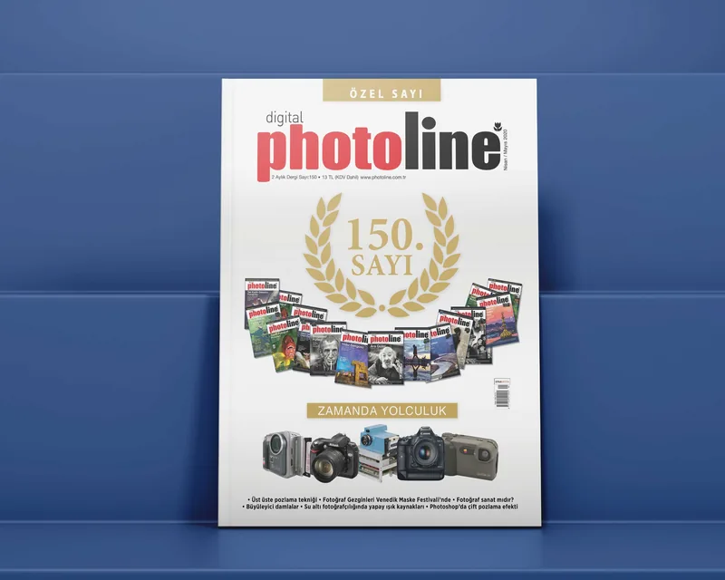 Digital Photoline magazine, 150th special issue cover